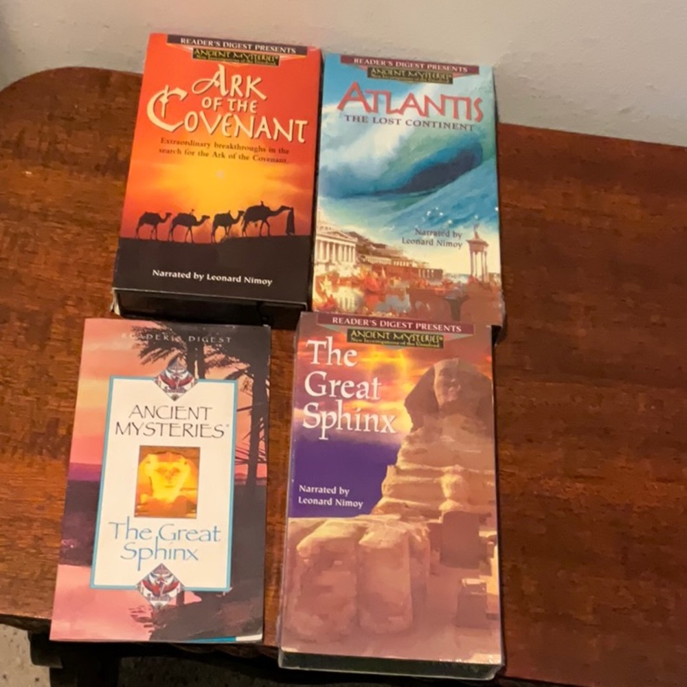 Ancient Aliens VHS History Tapes